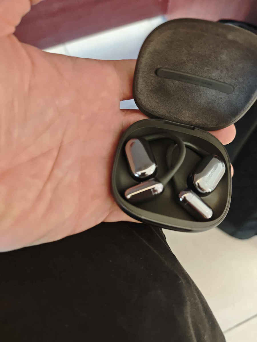 Xiaomi OpenWear Stereo Pro Open Ear Bluetooth Handsfree Earphones with Sweat Resistance and Charging Case Sand Gold