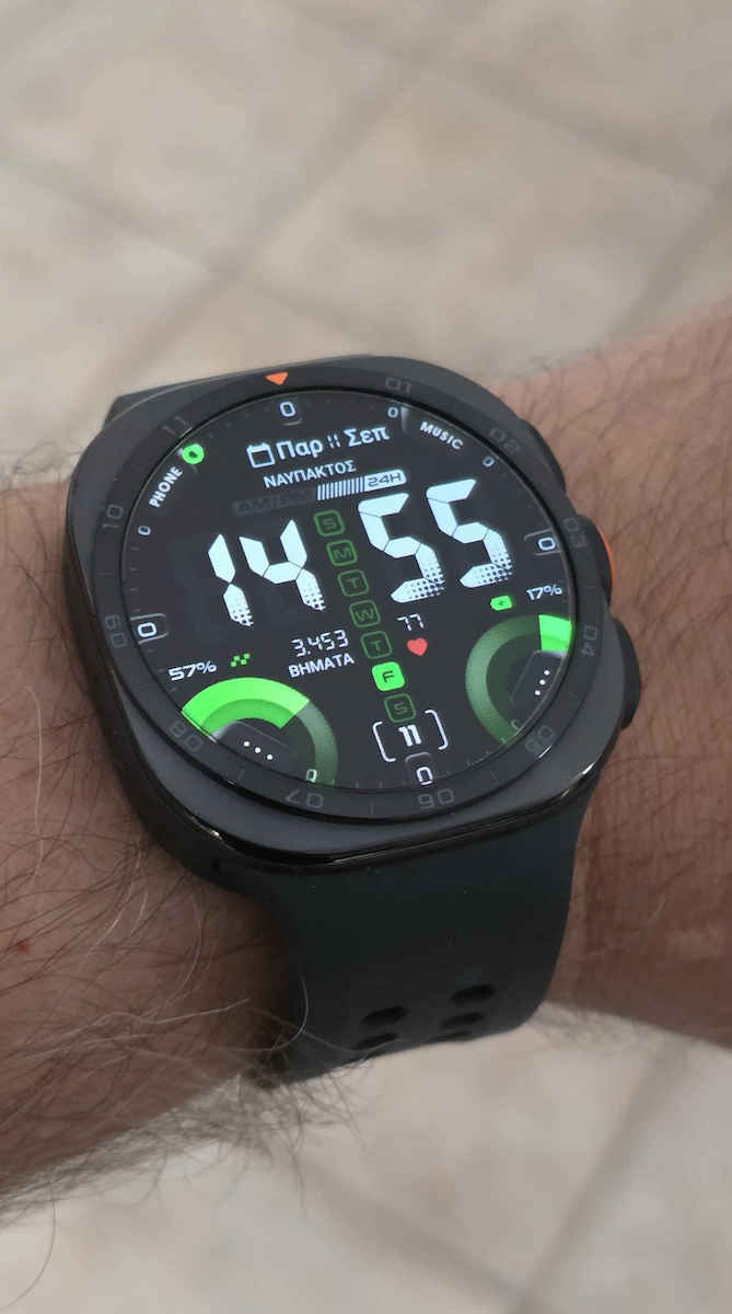 Samsung Galaxy Watch Ultra 2 Титан 47mm Водоустойчив с eSIM и Пулсомер (Титаниево Сребрист)
