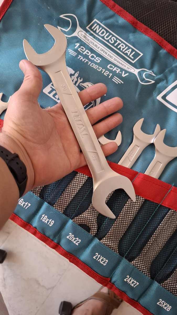 Total Set of 12 German Wrenches