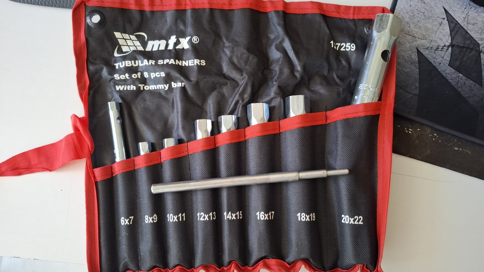 MTX Набор Ключове Тръбен 9бр