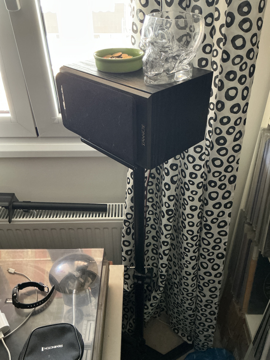 Vonyx SMS20 PA Speaker Tripods height 65-115cm in Black Color 180.217