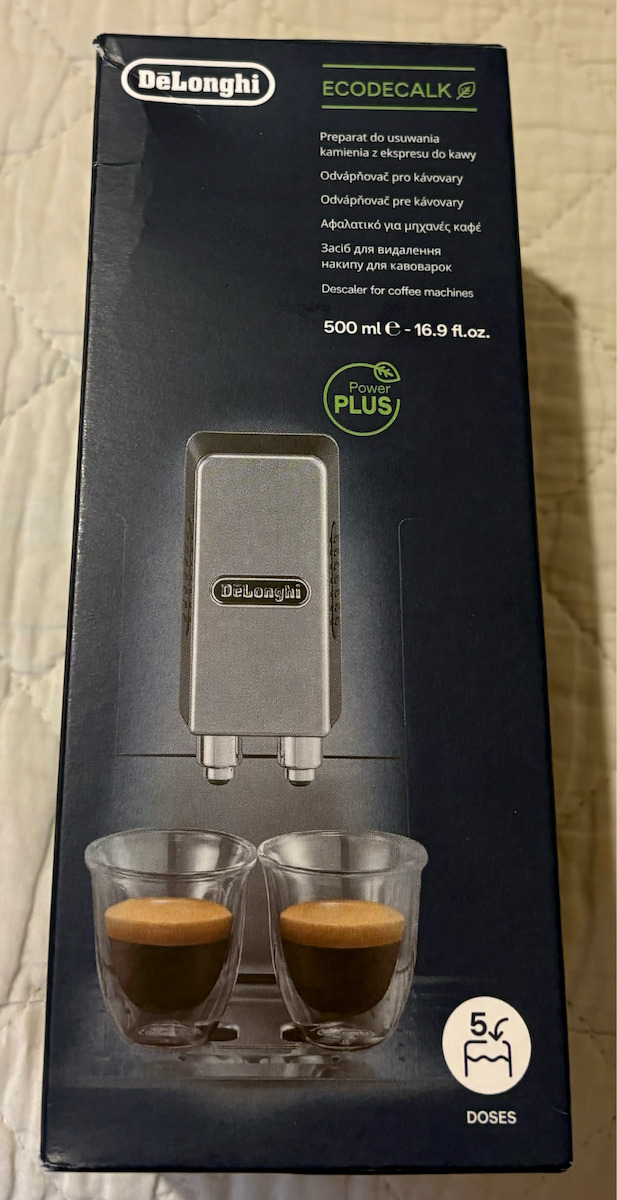 Καθαριστικό Αλάτων Εσπρεσιέρα Delonghi Delonghi Ecodecalk 500ml