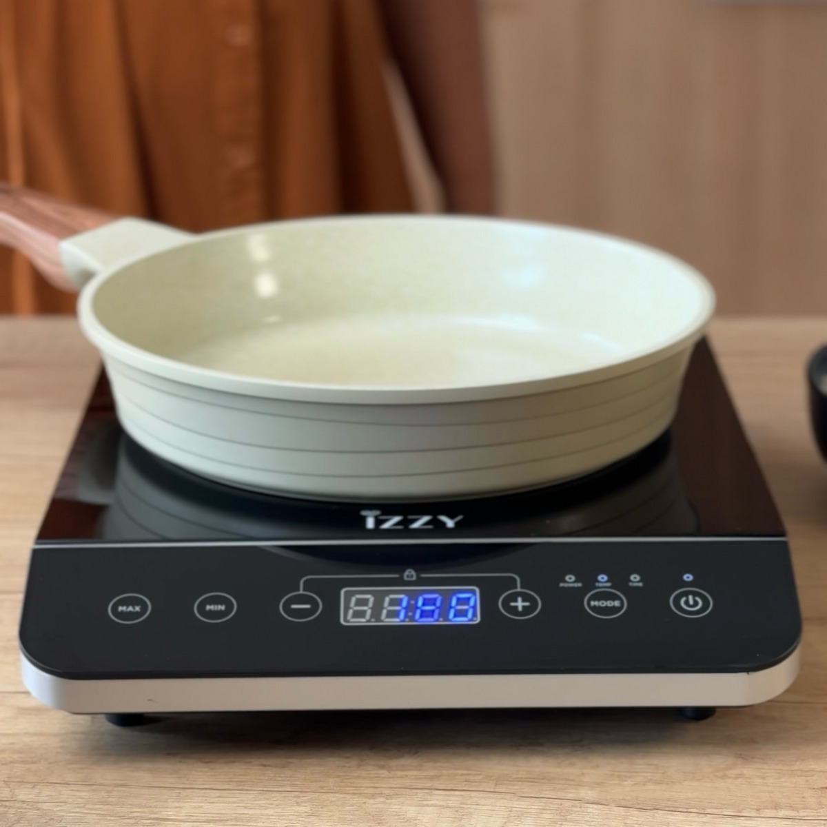 Izzy IZ-1201 Επιτραπέζια Εστία Επαγωγική Μονή Μαύρη