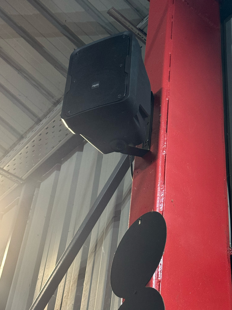 Boxe De Instalare Pasive De Perete 120W Pereche Negră