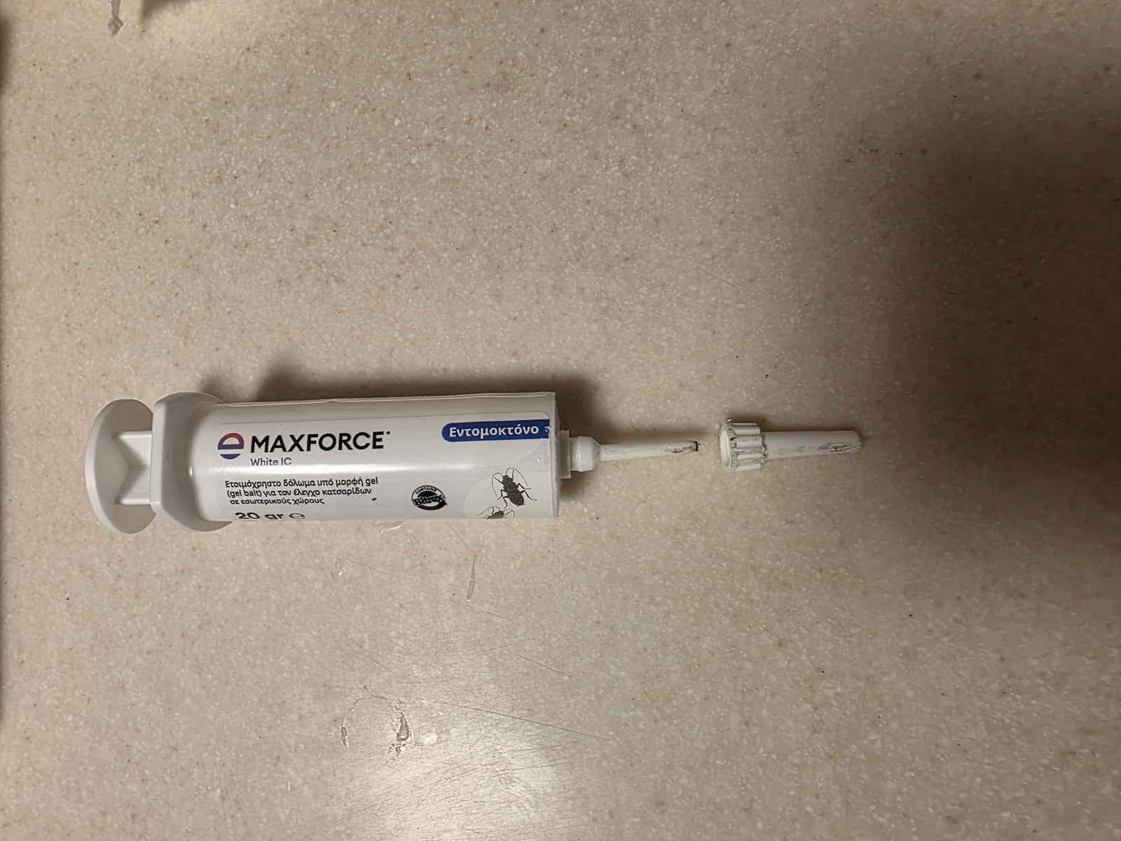 Envu Maxforce White IC Gel für Kakerlaken 20gr 1cm