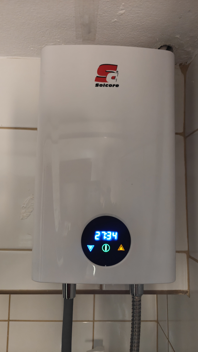 Solcore NK2T Επιτοίχιος Inverter Ταχυθερμοσίφωνας Κεντρικός Μονοφασικός 7.5kW