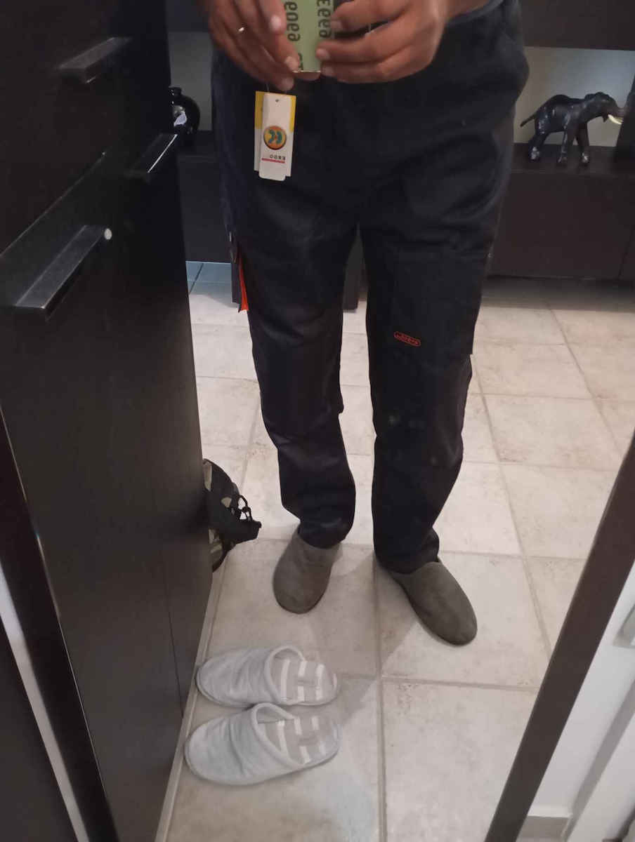 Ergo Shark Reflectorizant Pantaloni de Lucru Albastru