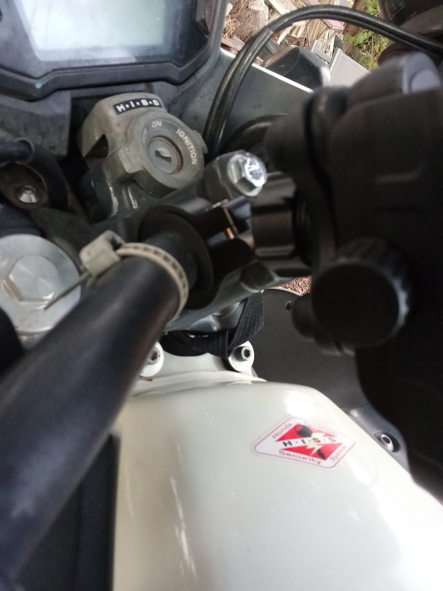 Interphone Crab Pro Suport de Telefon mobil Motocicletă cu braț reglabil 7" pentru pe volan