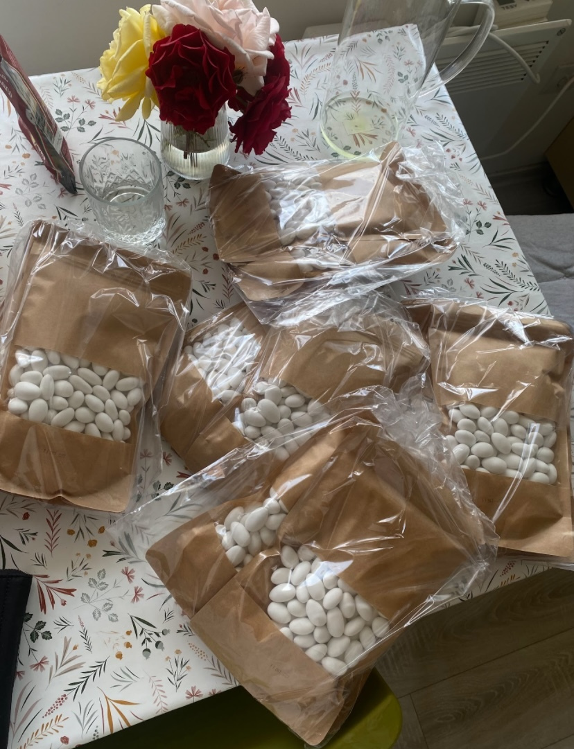 Karamanis Κουφέτα de Migdale în Formă Clasic Alb 500gr