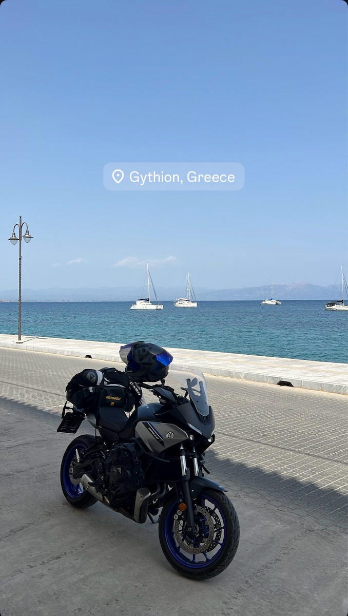 MDL0717 Σάκος Ουράς Μοτοσυκλέτας Αδιάβροχος 66lt Carbon Black