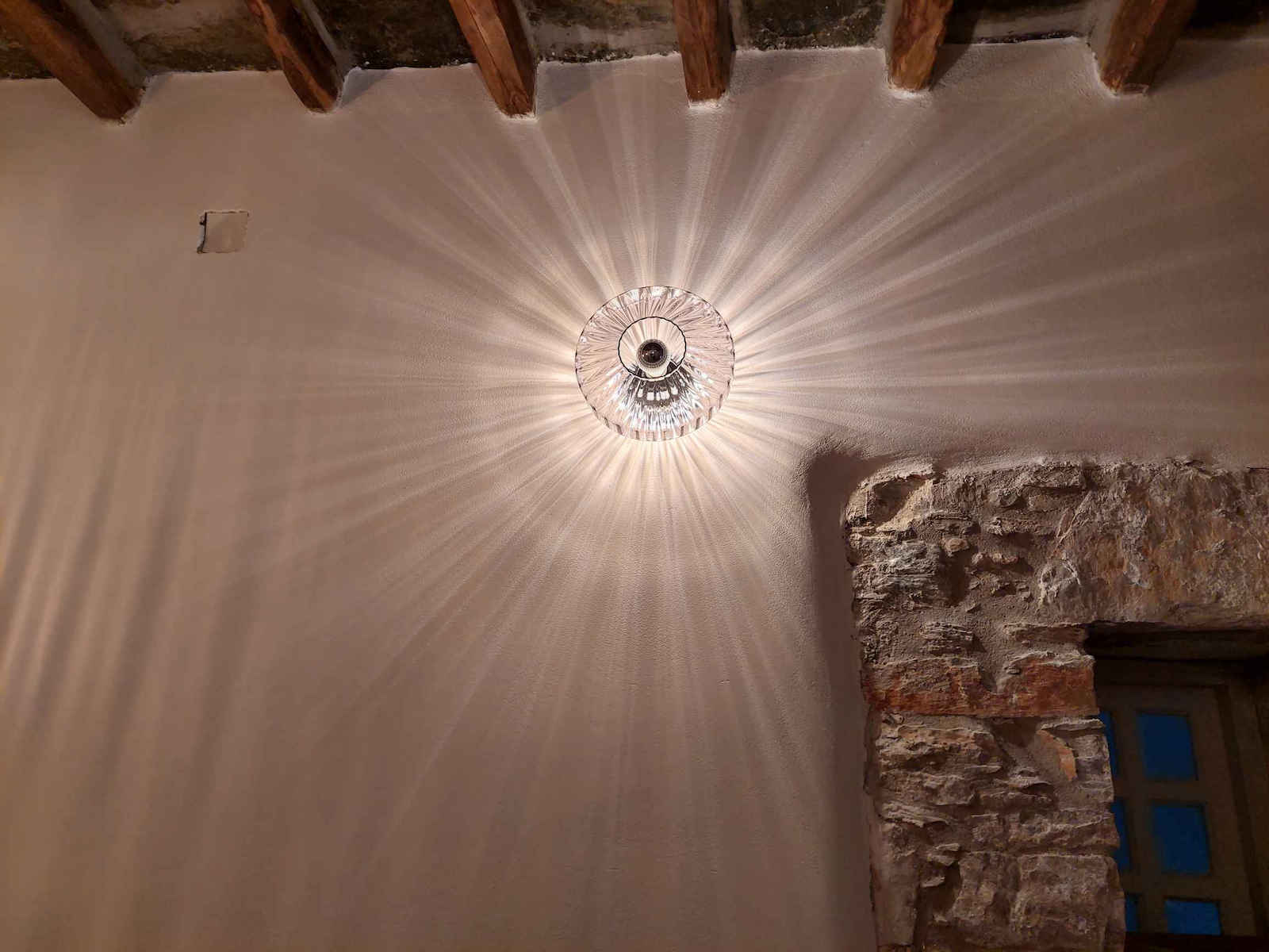Zambelis Lights Модерен Осветително тяло За стена с фасунга E27 Черен 28x17.5см.