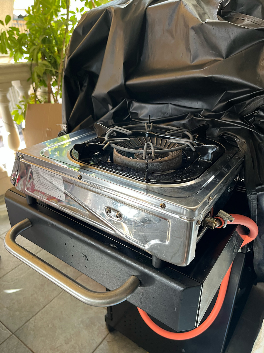 Thermogatz KS-1 Liquid Gas Countertop Single Burner Inox