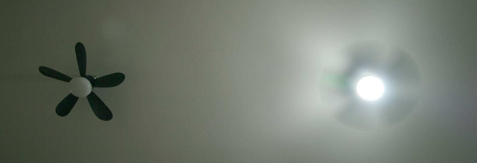 Spot Light Ανεμιστήρας Οροφής 52cm με Φως Μαύρος