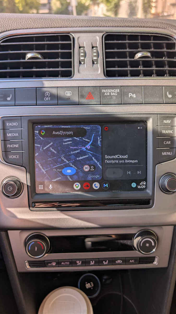Ottocast Mini 2-в-1 Адаптер за Carplay и Android Auto за Автомобил
