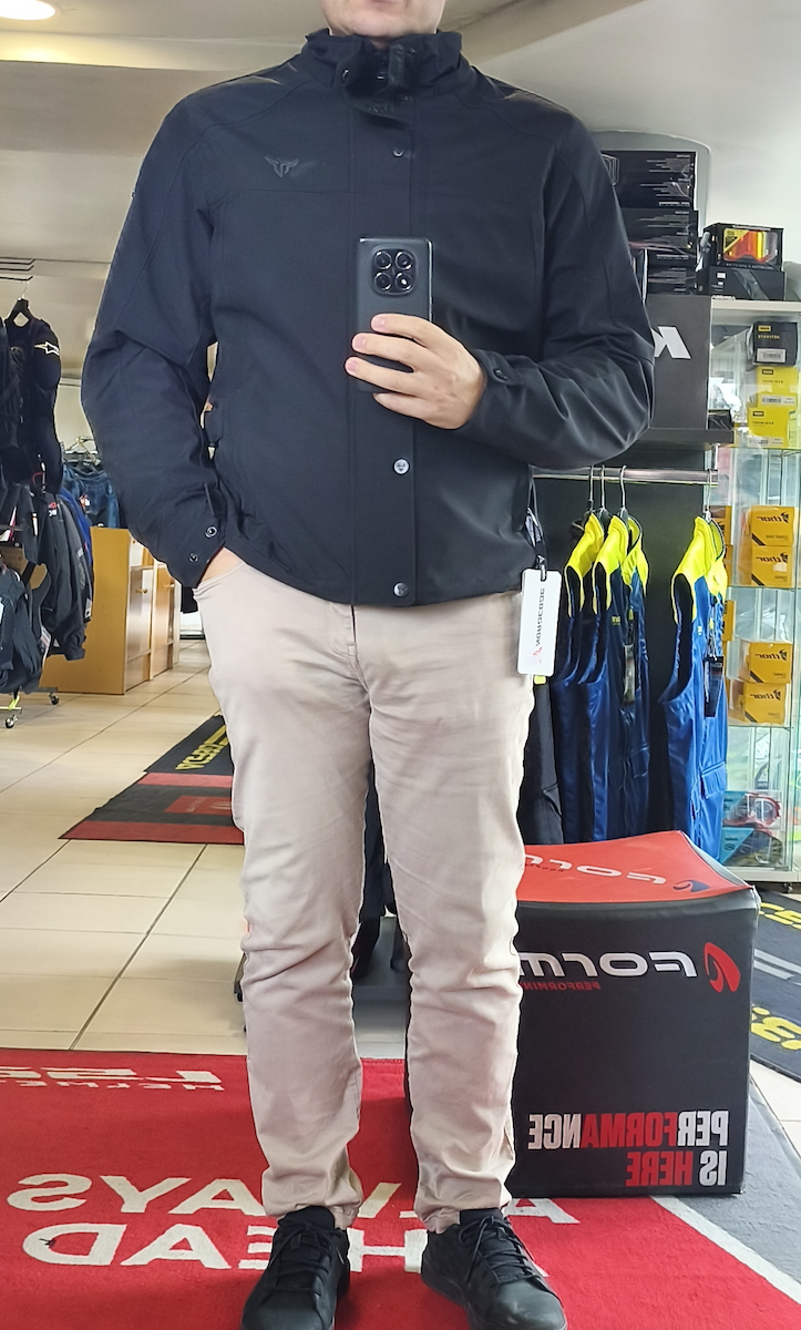 Nordcode Milano Evo Winter Men's Motorcycle Jacket Waterproof Blue