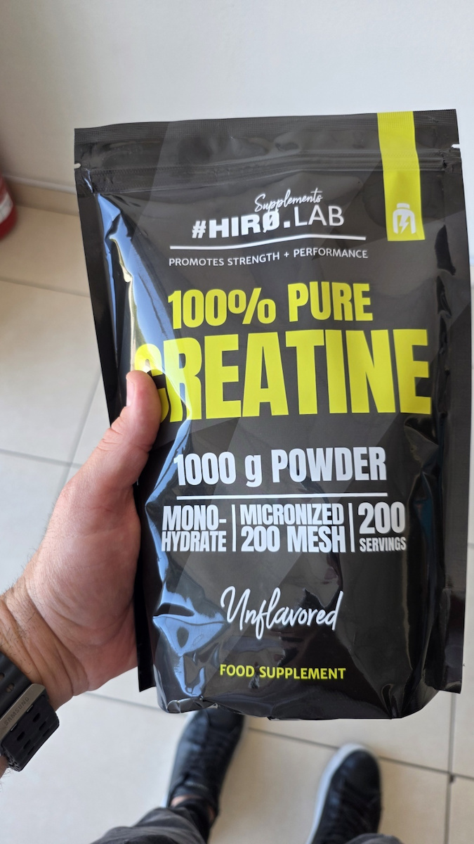 Hiro.Lab 100% Pure Creatine Micronized Monohydrate Creatine Unflavoured 1000gr