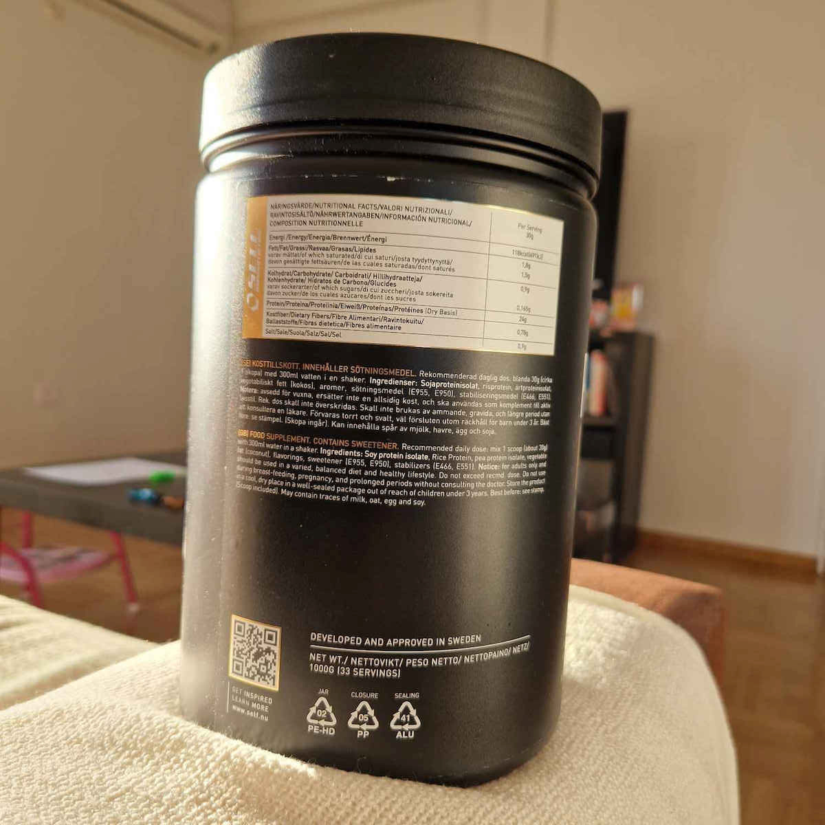 Plant Based Protein Ohne Gluten & Laktose mit Geschmack Schokolade 1kg
