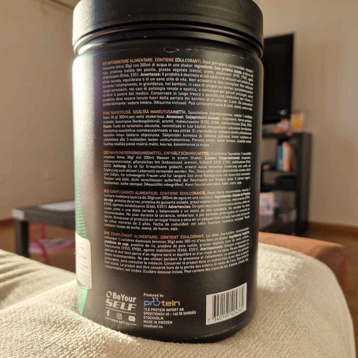 Plant Based Protein Ohne Gluten & Laktose mit Geschmack Schokolade 1kg