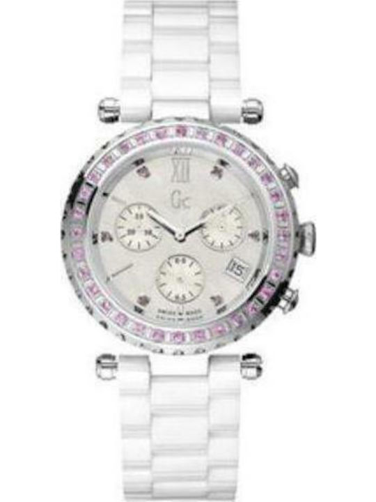 GC Watches Ρολόι Μπαταρίας με Μεταλλικό Μπρασελέ GC Watches Ρολόι Μπαταρίας με Μεταλλικό Μπρασελέ