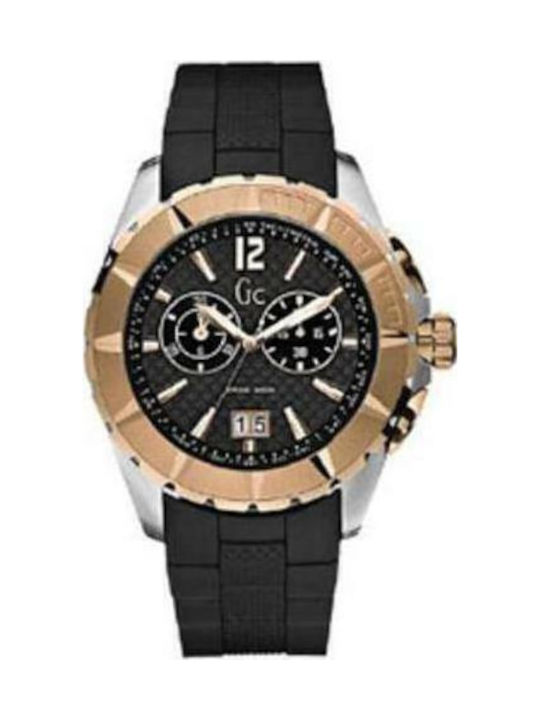 GC Watches Uhr Batterie mit Kautschukarmband GC Watches Uhr Batterie mit Kautschukarmband