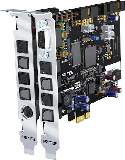 RME HDSP-e RayDAT J08RM00035 Εσωτερική Επαγγελματική Κάρτα Ήχου με Σύνδεση PCI-E