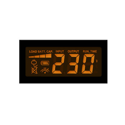CyberPower VALUE800ELCD UPS Line-Interactive 480W с 2 Schuko Гнезда