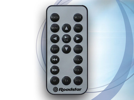 Roadstar Автомобилна Аудио Система 1DIN (USB) с Подвижен панел