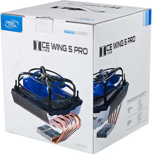 Deepcool IceWing 5 Pro Ψύκτρα Επεξεργαστή για Socket 115x/AM3/AM3+