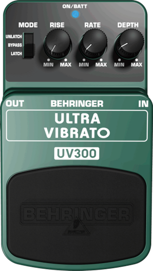 Behringer UV300 Pedale Wirkung Tremolo E-Gitarre