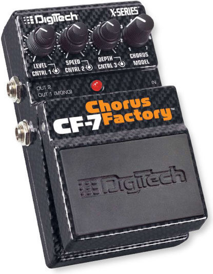Digitech CF-7 Pedal Mixer Chorus for Electric Guitar and Electric Bass