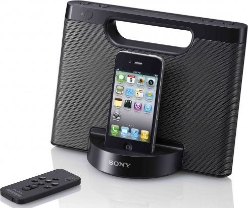 Sony RDP-M5iP Boxă Bluetooth 4W cu Durată de Baterie până la 10 ore Negru