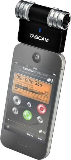 Tascam iM2 Stereo Ψηφιακός Φορητός Εγγραφέας με Τροφοδοσία USB