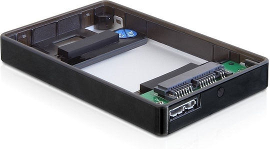 DeLock Case for Hard Drive 1.8" SATA III with Connection USB 3.0 Silver