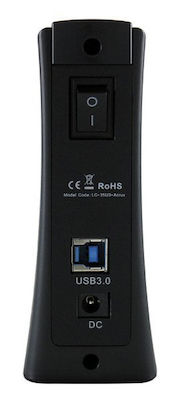 LC-Power Θήκη για Σκληρό Δίσκο 3.5" SATA III με σύνδεση USB3.0