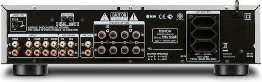 Denon PMA-720AE Integrat Amplificator Hi-Fi Stereo 85W/4Ω PMA-720AE Negru