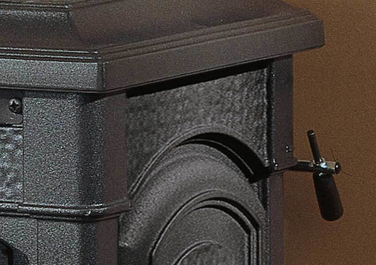 La Nordica TermoIsotta D.S.A. Cast Iron Wood Stove Radiator 15kW Black
