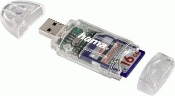 HAMA Kartenleser USB 2.0 für / / / / / / Gray