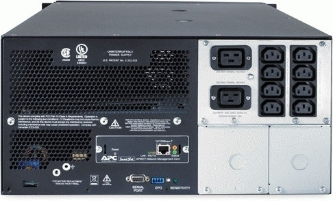 APC Smart-UPS 5000VA 230V Rackmount/Tower Line-Interactive 4000W με 8 IEC Πρίζες