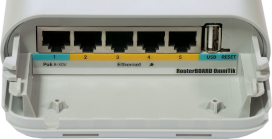 MikroTik UPA-5HnD Access Point Wi‑Fi 4 Dual Band (2.4 & 5GHz) for Outdoor installation