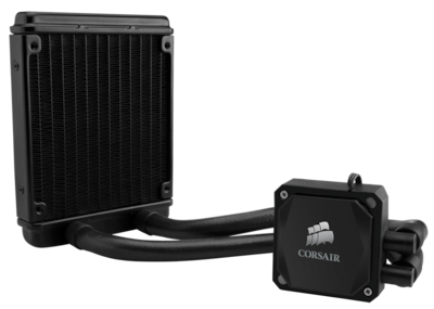 Corsair H60 120mm Single Fan CPU Water Cooler for AM4/115x Socket