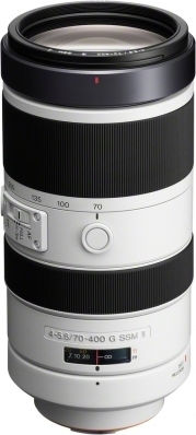 Sony Full Frame Φωτογραφικός Φακός 70-400mm F4-5.6 SSM II Tele Zoom για Sony A Mount Λευκός