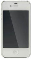 Krusell BioCover Задна корица Пластмаса Бял (iPhone 4/4s - iPhone 4/4s)