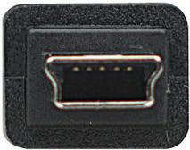 Manhattan USB 2.0 Cable USB-A Male - mini USB-B Male 1.8m (333375)