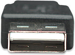 Manhattan 307178 1.8m Regular USB 2.0 to micro USB Cable (307178)
