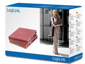 LogiLink Alu Card Reader USB 2.0 for /S/D/ /m/i/c/r/o/S/D/ /M/e/m/o/r/y/S/t/i/c/k/ / / / Pink