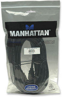 Manhattan HDMI 1.4 High Speed 1080p 120Hz Cable HDMI male - HDMI male 10m Μαύρο