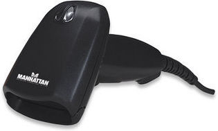 Manhattan Handheld Scanner Wired with 1D Barcode Reading Capability
