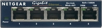 NetGear GS105GE Negestionat L2 Switch cu 5 Porturi Gigabit (1Gbps) Ethernet