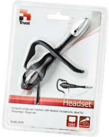 Trust HS-1100p Ohrhaken Gaming-Headset mit 3,5 mm Verbindung Graues