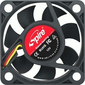 Spire Fan Blower 50 Case Fan (4800rpm / 9cfm) Χωρίς Led Φωτισμό και Σύνδεση 3-Pin